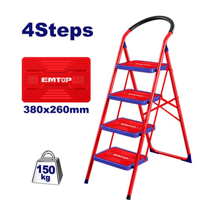 Escabeau en acier 4M EMTOP ESLR1041