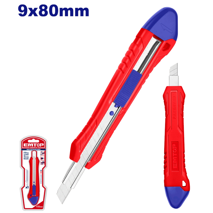 Cutter 9 mm x 80 mm ESNK09101