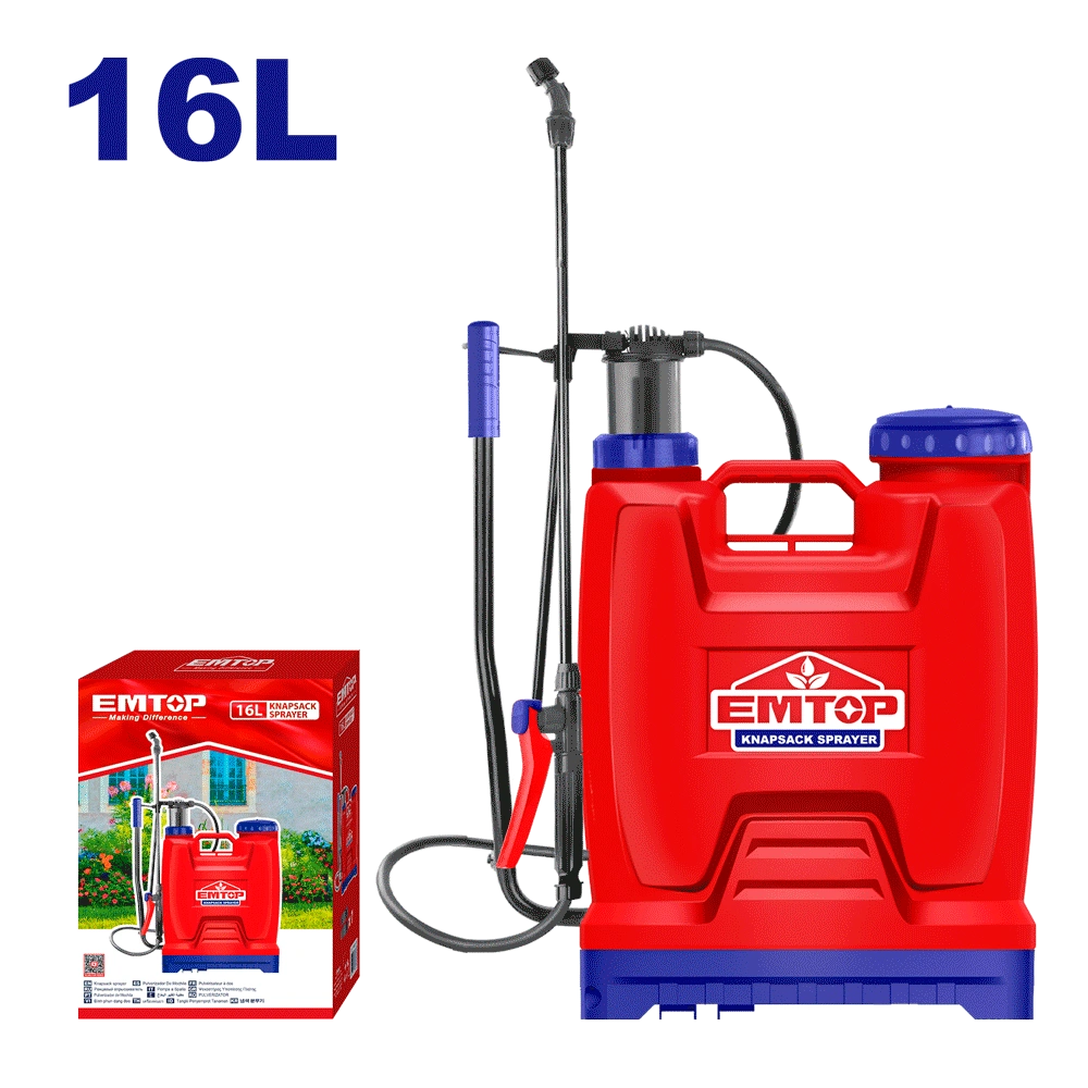 Pulvérisateur à dos 16L EMTOP ESPP41602