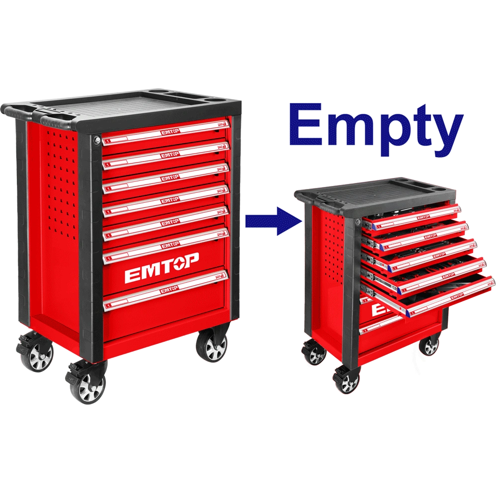 Servante à outils 7 tiroirs EMTOP ETCS0702