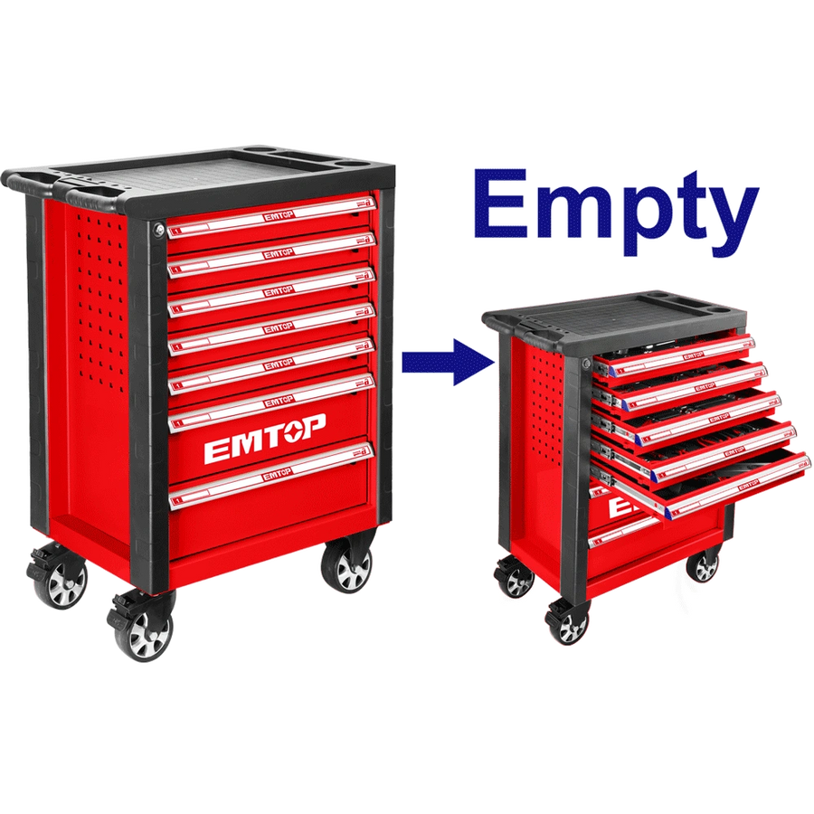 Servante à outils 7 tiroirs EMTOP ETCS0702