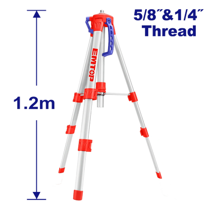 Trépied pour niveaux laser 1.2M EMTOP ETPD12001
