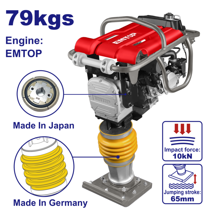 Dame sauteuse 79KG 6.5 cv EMTOP ETRR657902