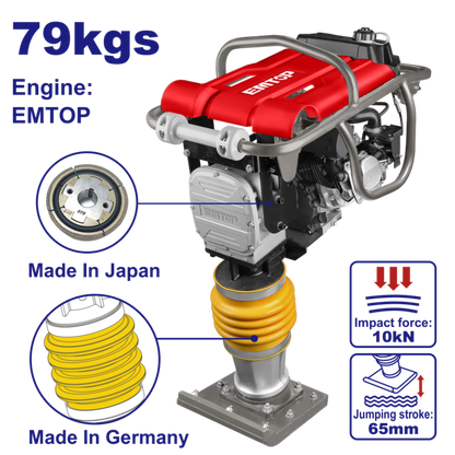 Dame sauteuse 79KG 6.5 cv EMTOP ETRR657902