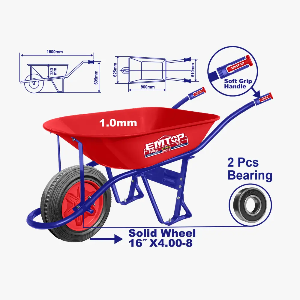Brouette EMTOP EWBW7475D