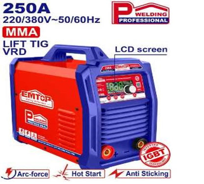 Poste soudure mma 250A EMTOP EWDEM2561