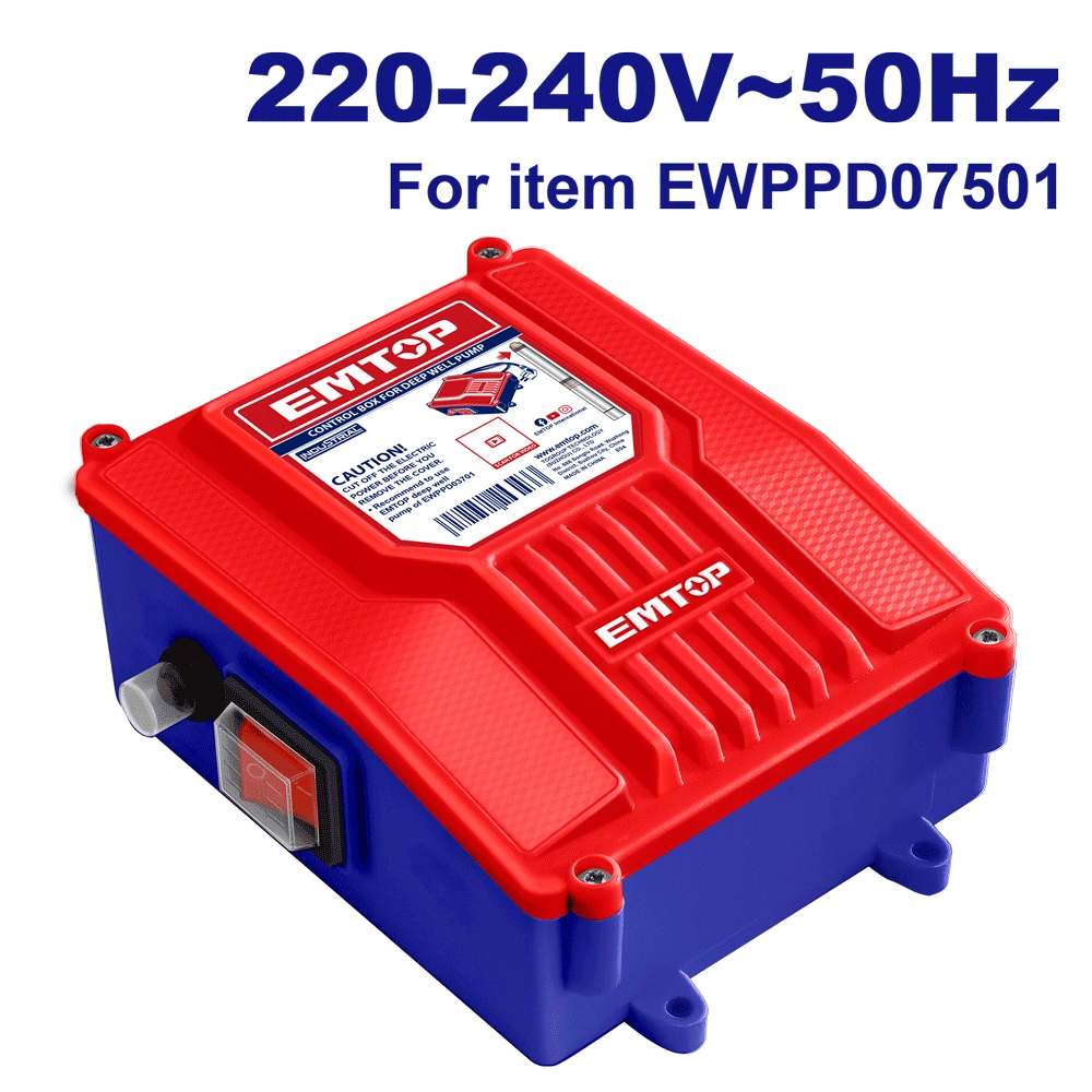 Commande de pompe immergée 1HP EMTOP EWSBD07501