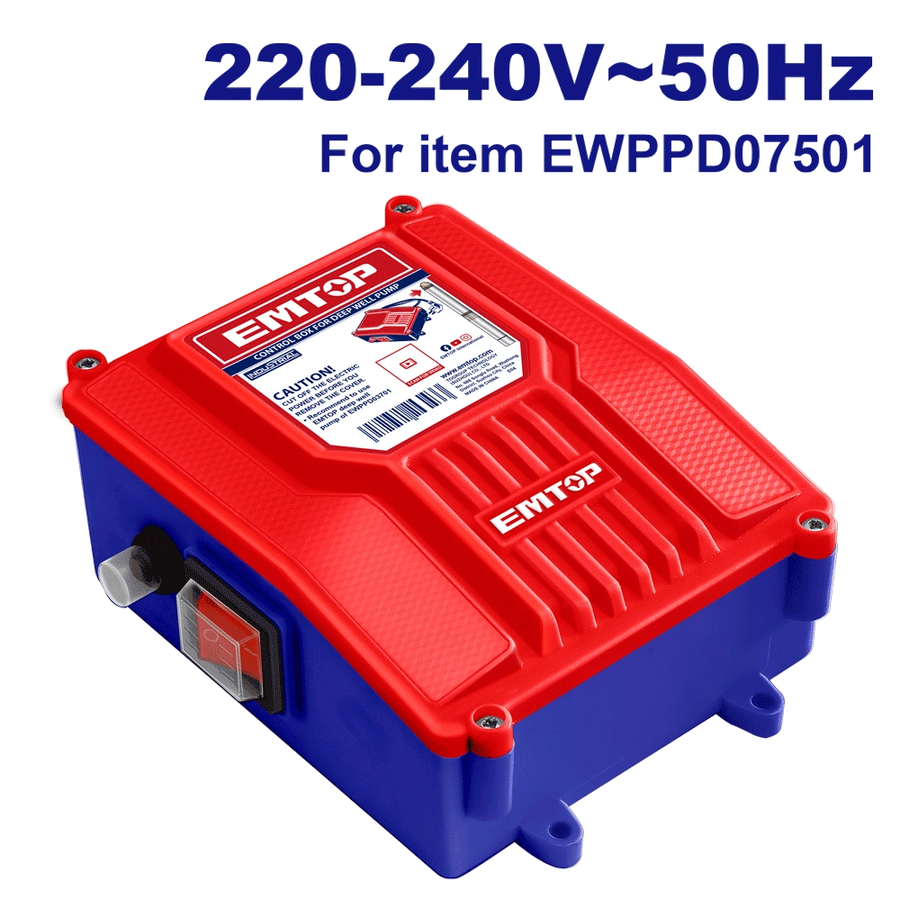 Commande de pompe immergée 1HP EMTOP EWSBD07501