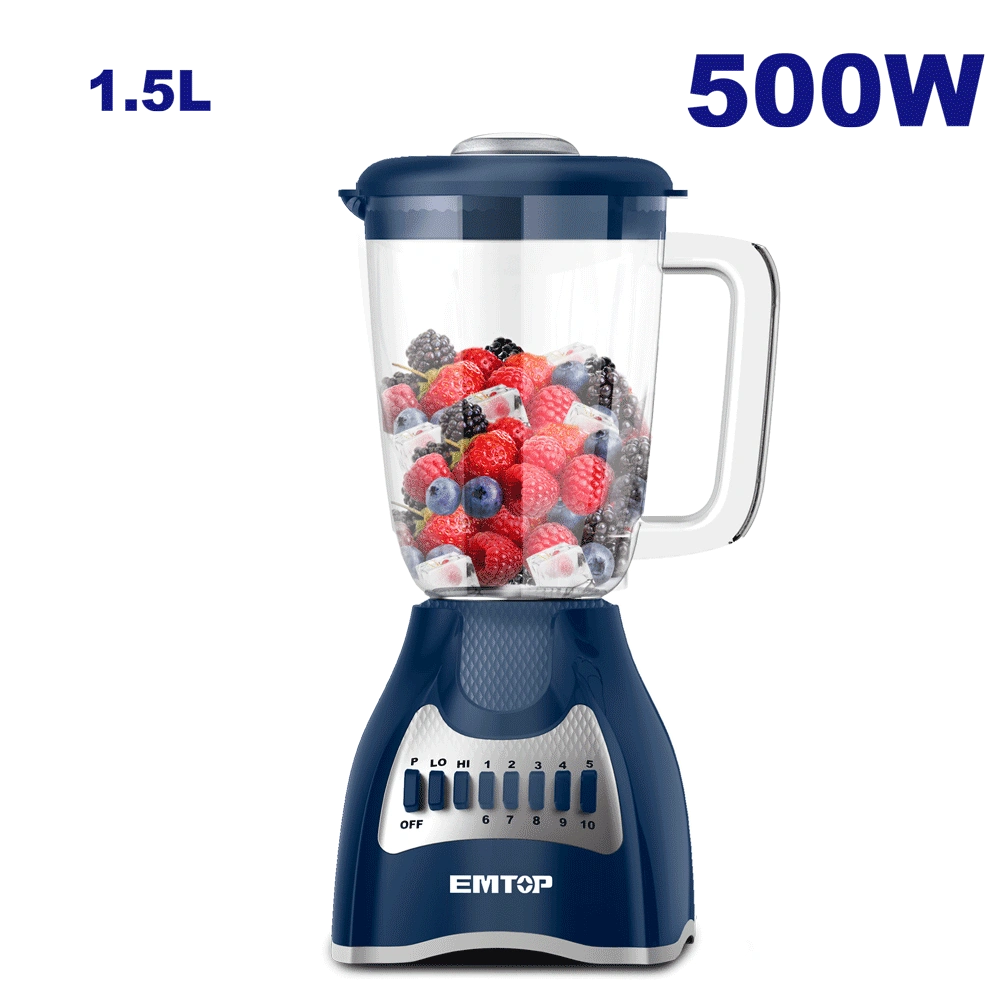 Mixeur 1.5L 500W 220V EMTOP EZZ5009A
