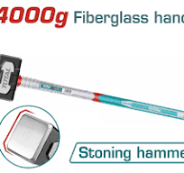THSTH63498 - massette TOTAL 4kg acier forgé ergonomique