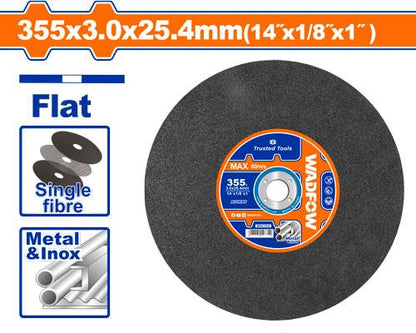 WADFOW disque a tronçonner acier 355×3.0mm WAC3314