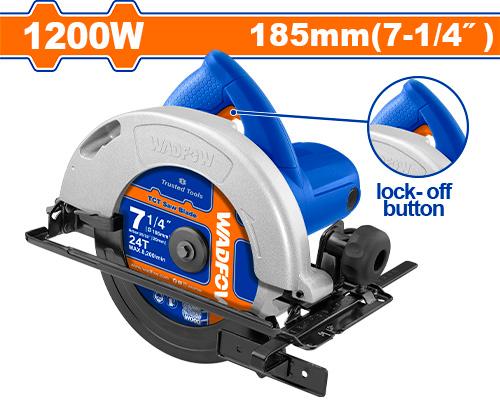 WCW1512001 scie circulaire 1200W WADFOW