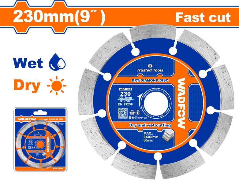 WADFOW disque diamant sec 230mm WDC1K05