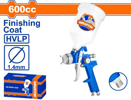 WADFOW pistolet de peinture pneumatique 600cc 1.4mm WGA1506