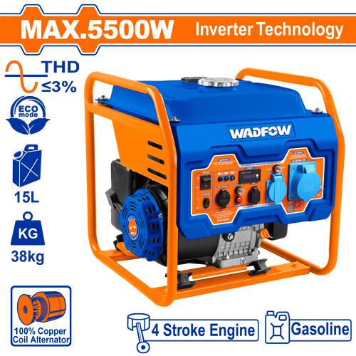 WADFOW groupe électrogène essence inverter 5500w WGEAB08