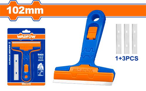 WADFOW gratte vitre plastique + 3 lames WGS1618