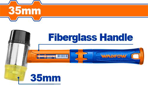 WADFOW maillet caoutchouc 35mm fibre WHM7305