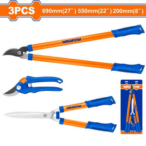 WADFOW jeu 3 secateurs WPR3E03