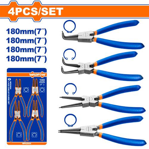 WADFOW jeu 4 pinces circlips 180 WPS2604