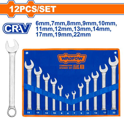 WADFOW jeu 12 cle mixte 6-22mm WSP1M12
