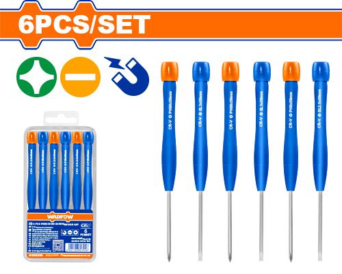 WADFOW jeu 6 tournevis précision WSS2B06