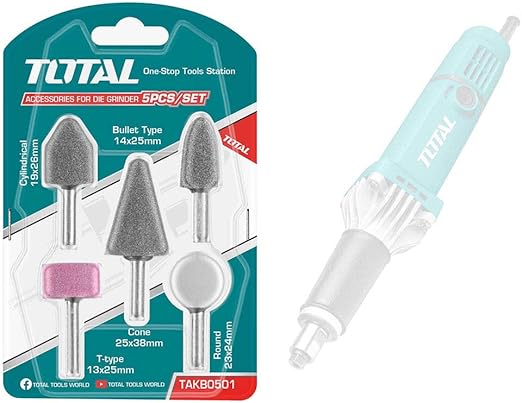 Accessoires TOTAL 5PCS pour meuleuse TAKB0501 pro kit