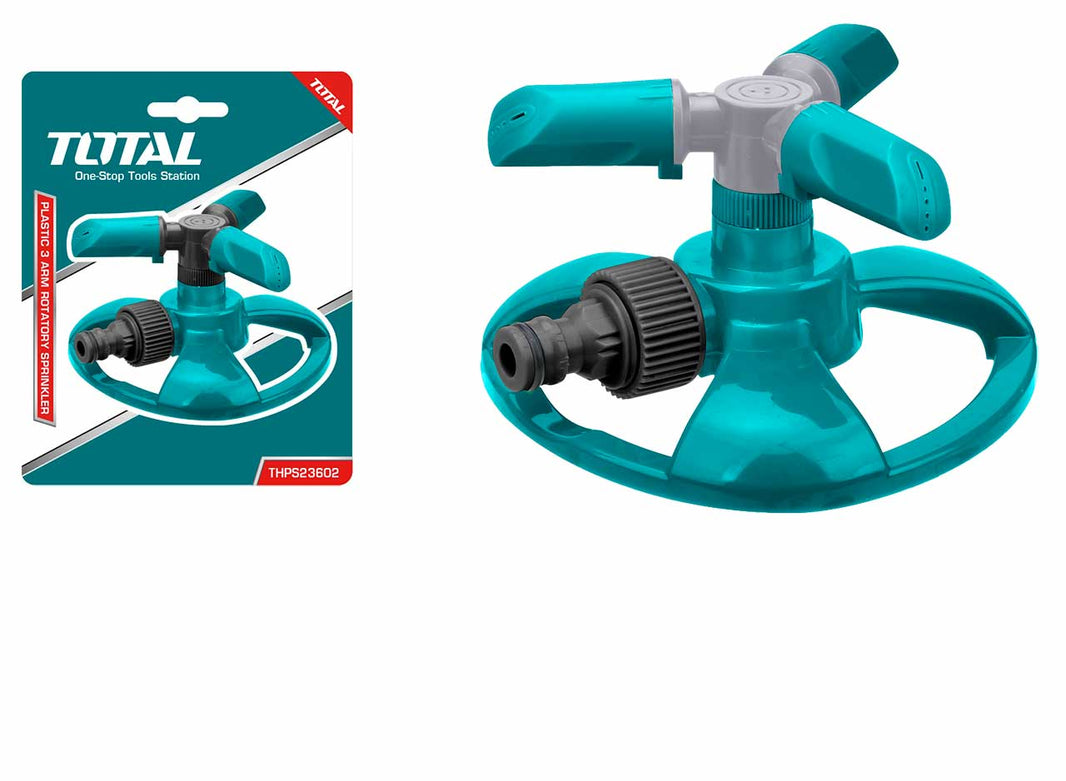 Arroseur rotatif 3 bras - TOTAL arrosage THPS23602