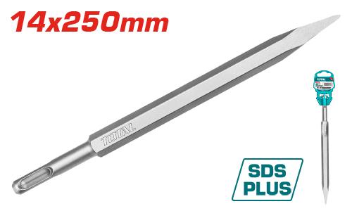 Burin SDS plus 14x250 mm TOTAL TAC1511141 pour perçage démolition