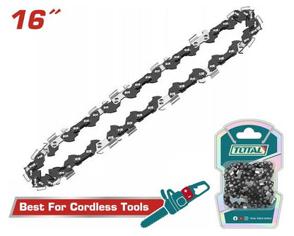 Chaîne TOTAL 16P 3/8 0,043 rapide pour tronçonneuse TGSLI401682 tgtsc51603