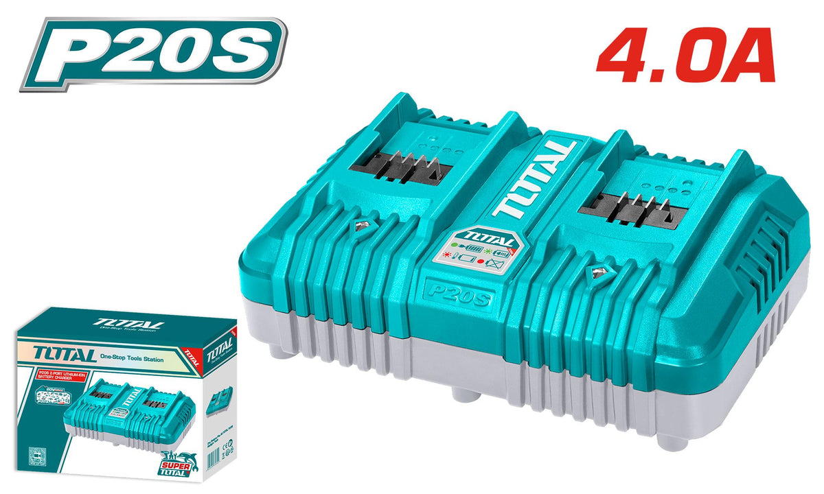 Chargeur P20S 21V 4A-TOTAL charge Rapide-TCLI2034