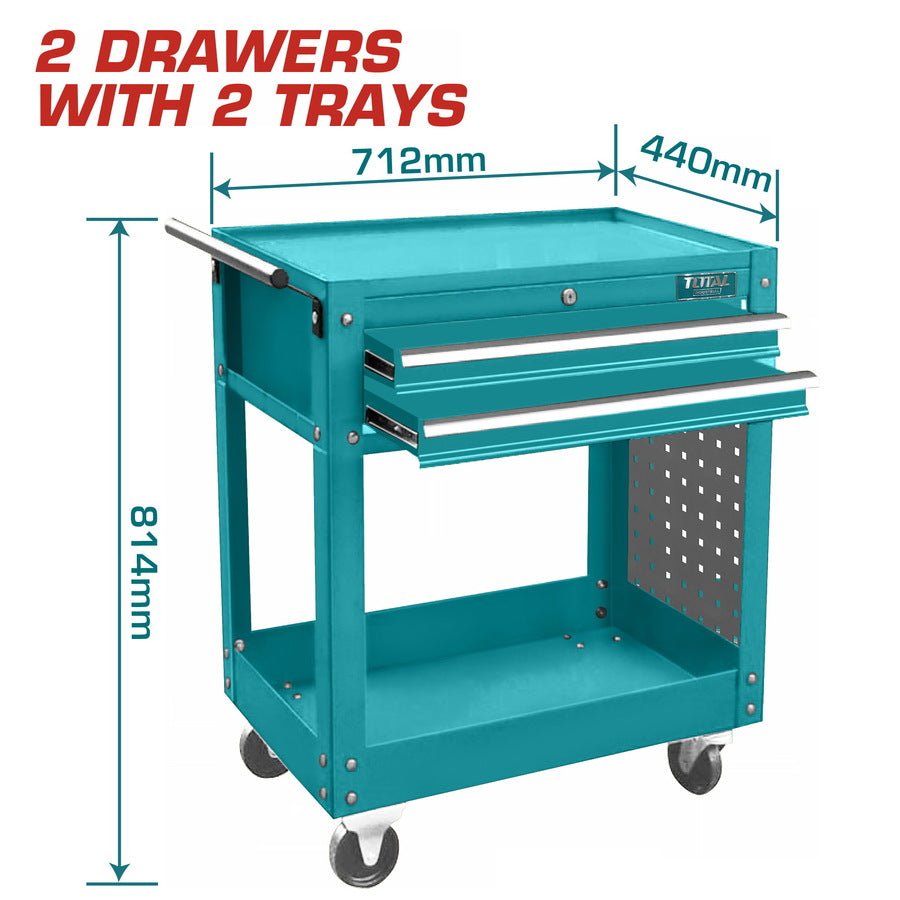 Chariot a outils 02 tiroirs THPTC201