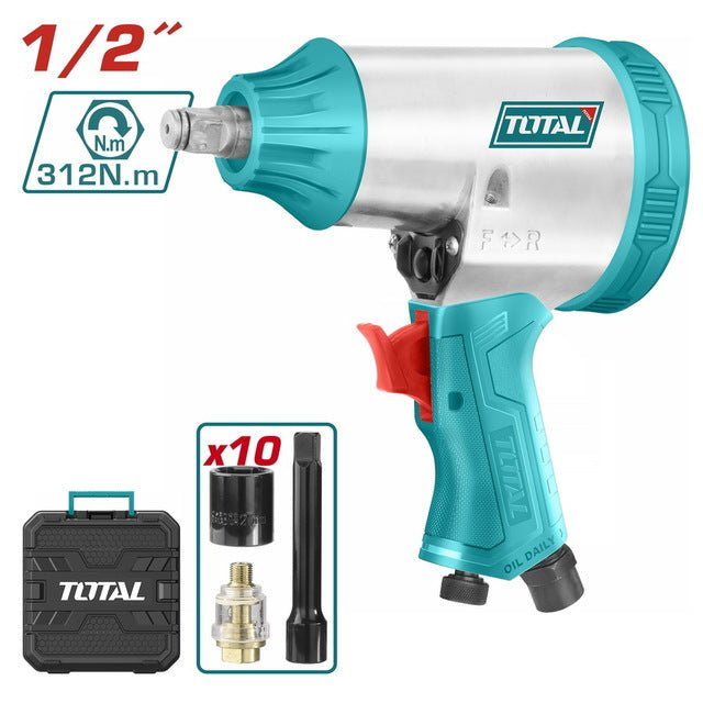 Clé choc 312 nm pouce – TOTAL puissante – TAT41125