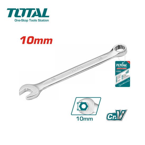 Cle mixte 10 mm durable polyvalente pour bricolage TCSPA101