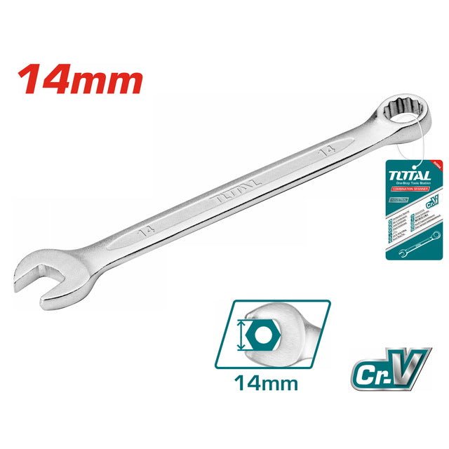 Clé mixte 14 mm – TOTAL clé robuste – TCSPA141