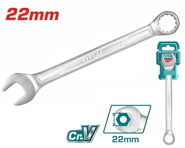 Clé mixte TOTAL 22 mm TCSPA221 outil robuste et précis