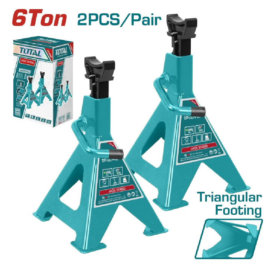 Cric chandelles 6 tonnes 2 pièces levage sûr THJS0601