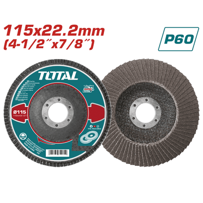 Disque a lamel 115MM x 22,2MM P60 TAC6311560
