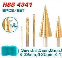 Forets a étages HSS 4341 4-12 - TOTAL TACSD2061