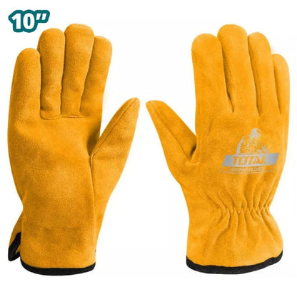 Gants cuir croûte de haute qualité 10 pouces TOTAL TSP14210