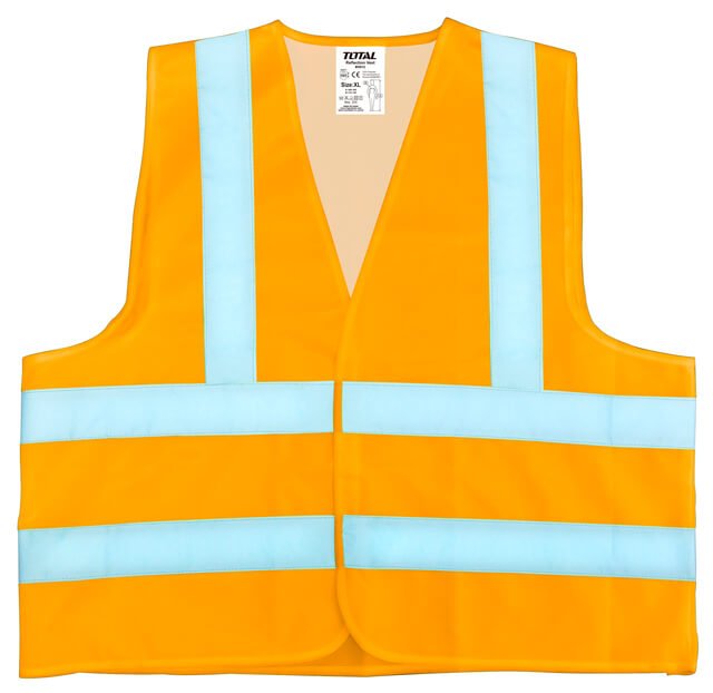 Gilet de securite haute visibilite jaune TSP503 TOTAL
