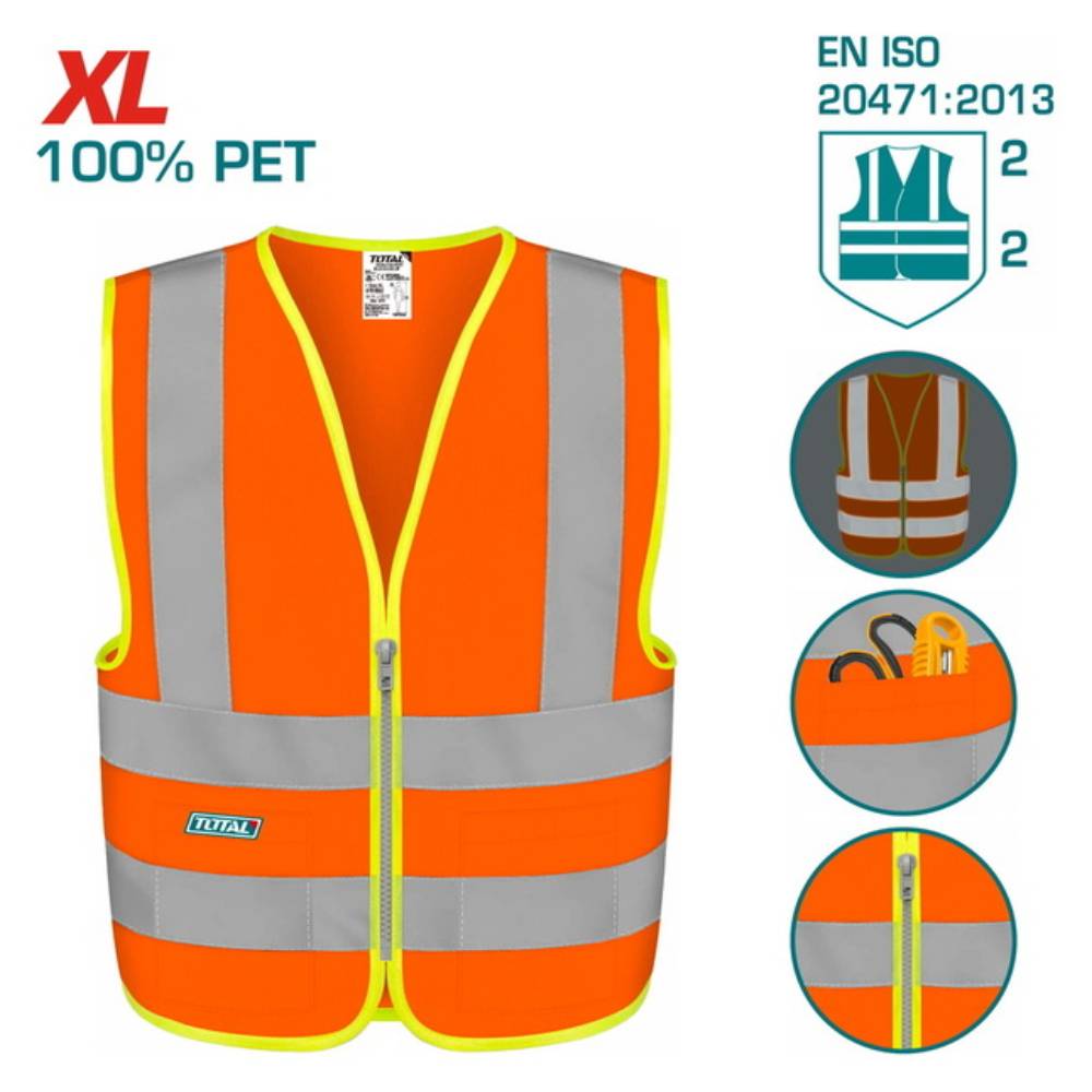 Gilet de securite orange TSP62XL