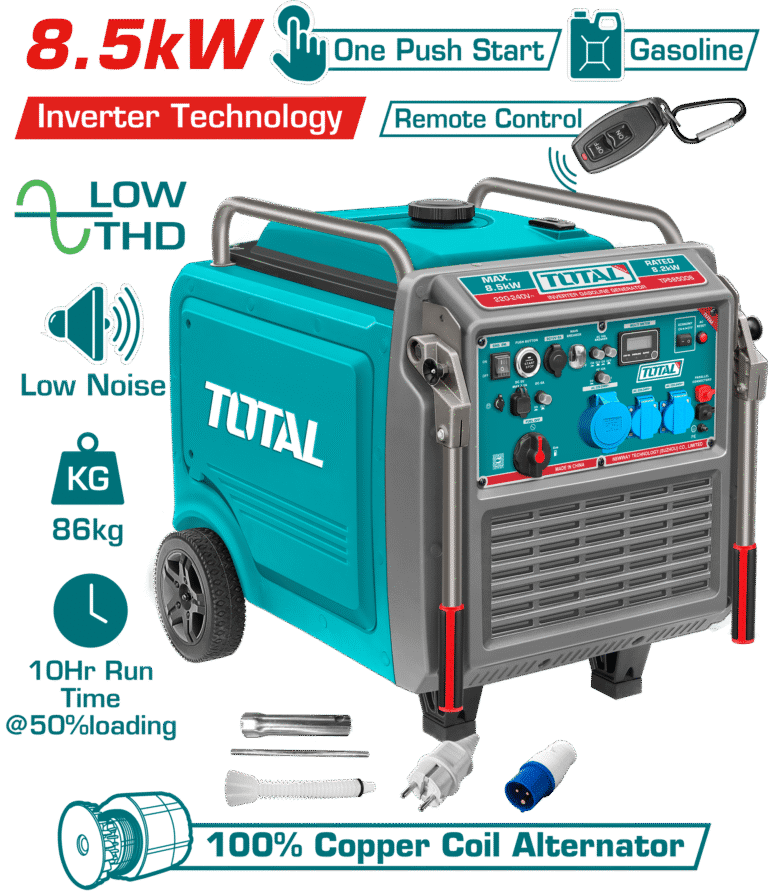 Groupe électrogène 8.5KW ess inverter TP585006