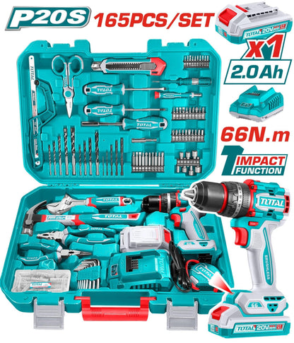Kit outils 20V TOTAL pour tous projets THKTHP11652