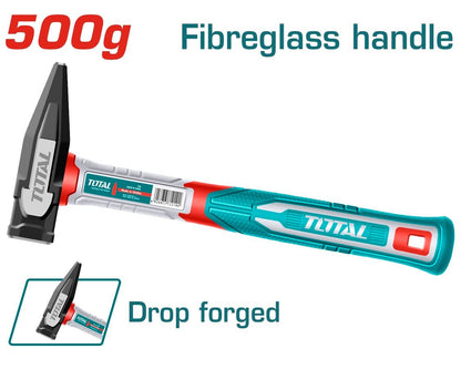 Marteau mécanicien 500g acier forgé manche fibre THMH62500