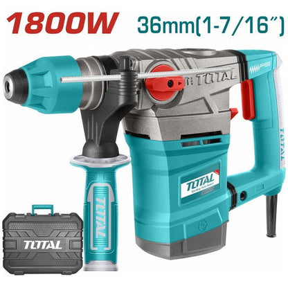 Marteau perforateur 1800W-TOTAL pour Béton-TH118366