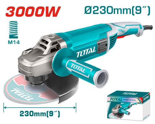 Meule ang 230mm 3000W - TOTAL bricoleurs - TG1302306