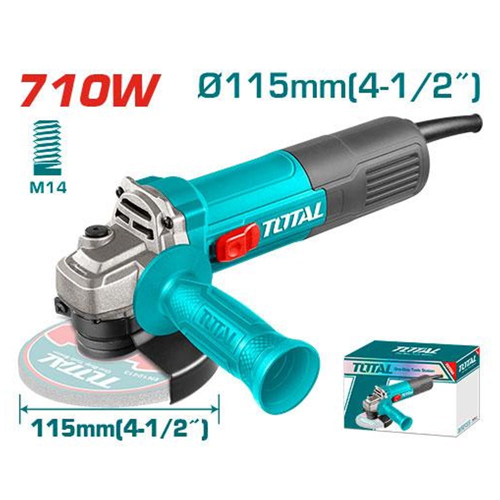 Meule angulaire 115 710W outil meulage puissant TG10711576
