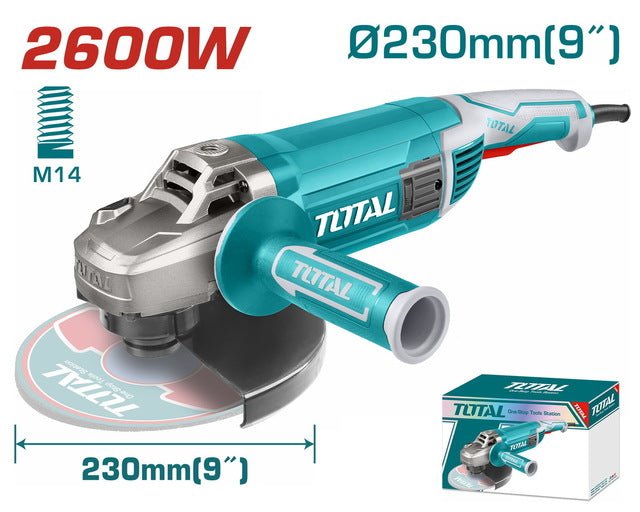 Meuleuse 230mm 2600W TG1262306 TOTAL - découpe