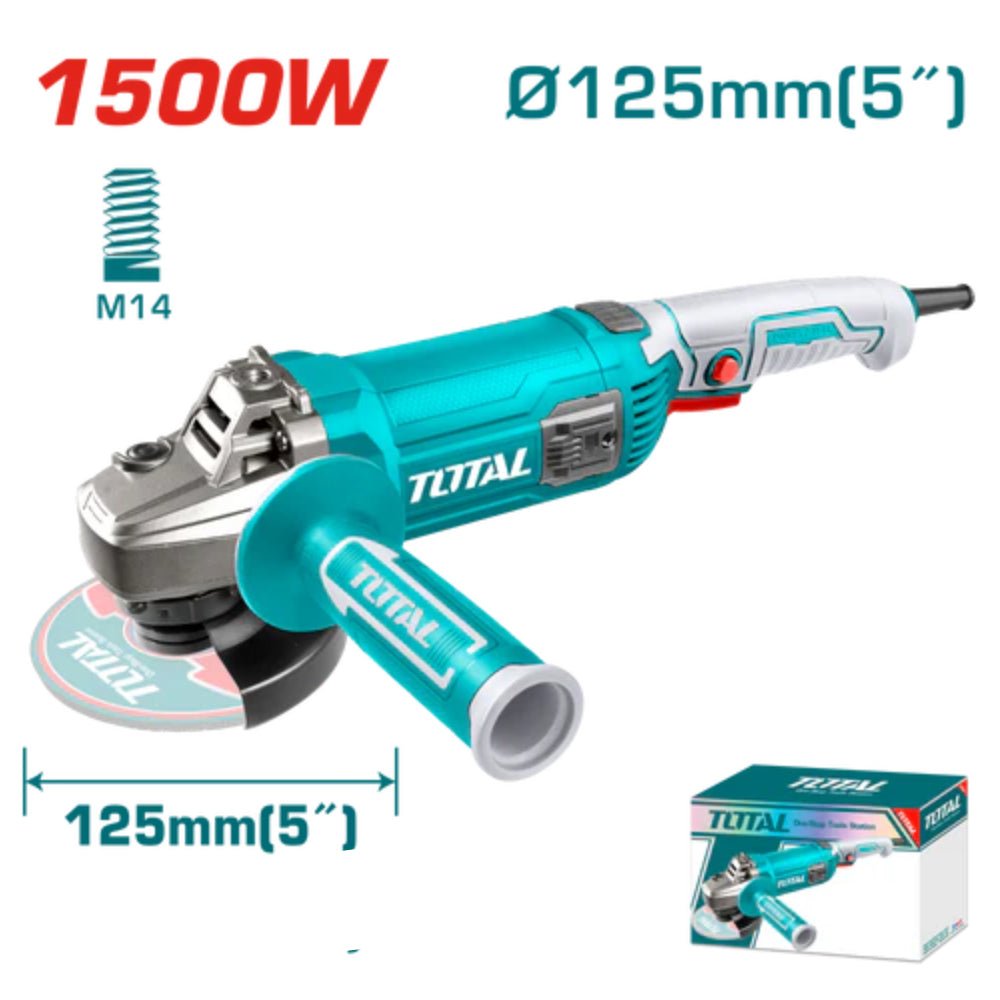 Meuleuse angle 1500 w 125 mm TOTAL pro TG11512536