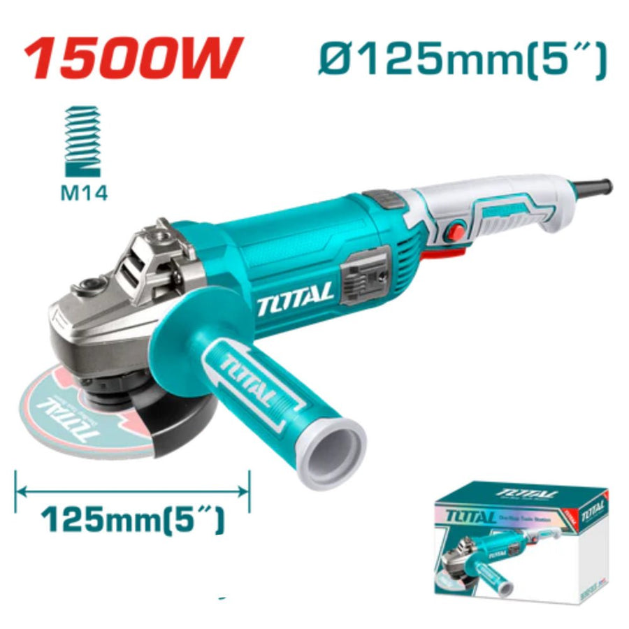 Meuleuse angle 1500 w 125 mm TOTAL pro TG11512536